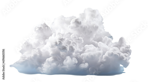 Cloud on a transparent png background #696665016