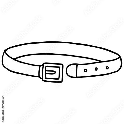 belt line vector illustration