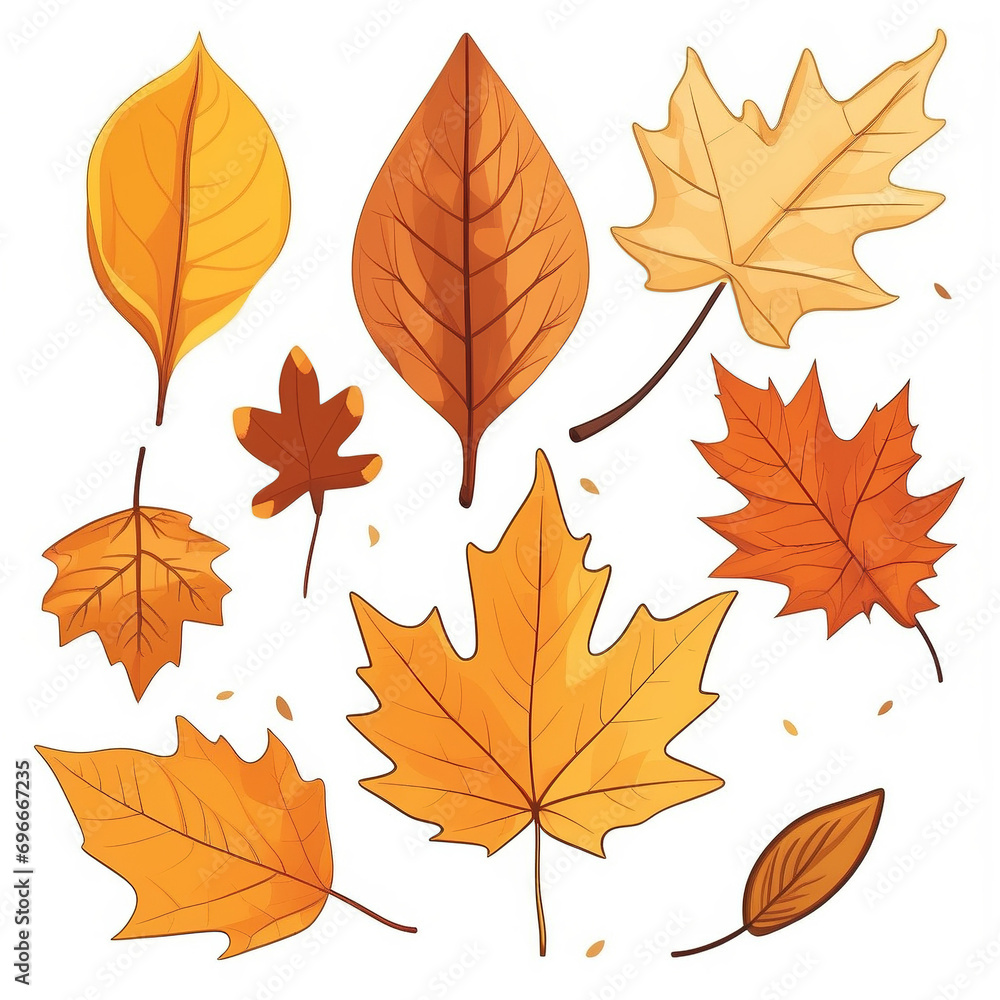 Autumn leaf clip artwork Autumn leaf clip artwork