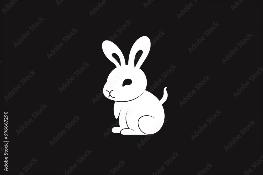 Step into the world of visual poetry with a vector sketch showcasing a cute bunny's outline in minimalistic line art doodles that convey a spectrum of endearing poses. Step into the world of visual poetry with a vector sketch showcasing a cute bunny's outline in minimalistic line art doodles that convey a spectrum of endearing poses.