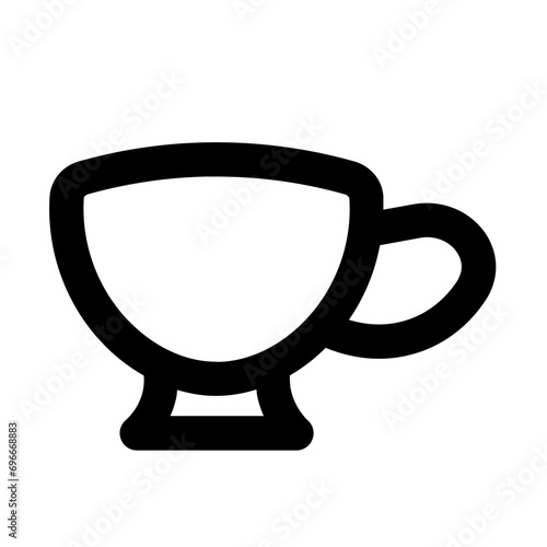 Teacup Line UI Icon