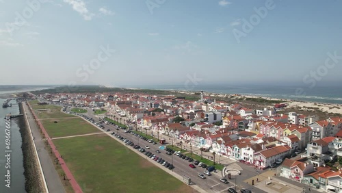 Costa nova beach, Aveiro, Portugal