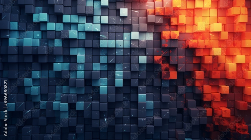 Dynamic and lively texture featuring an array of colorful elements Dynamic and lively texture featuring an array of colorful elements
