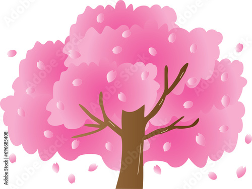 満開の桜
