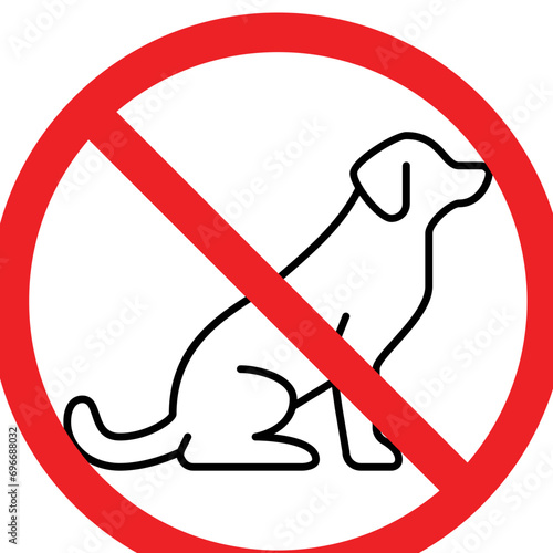 no dog sign
