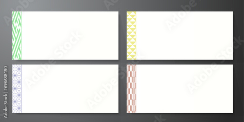 年末年始に使える和柄テンプレート