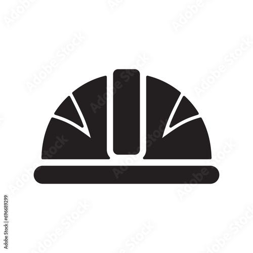 Safety helmet icon
