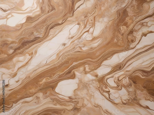 Simplicity in Stone: Hazelnut Brown Marble with Natural Veins