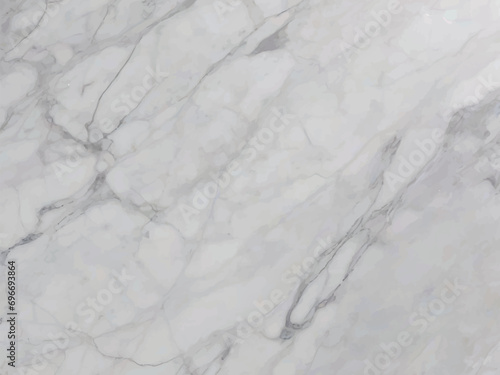Classic White with Subtle Gray Veins: Carrara Marble Design