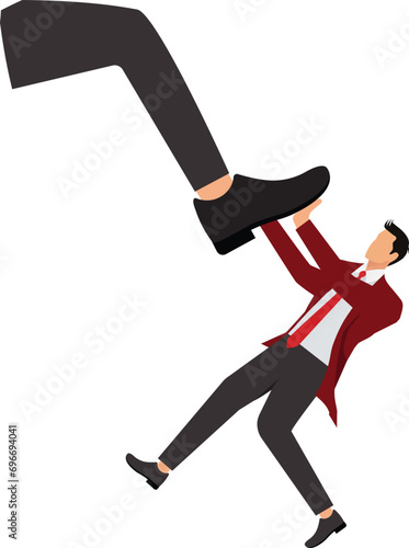 Physical Pressure, Debt, Over-Burdened, Physical Pressure, Businessman