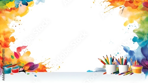 Simple Extracurricular Interest Class Universal Background Template

