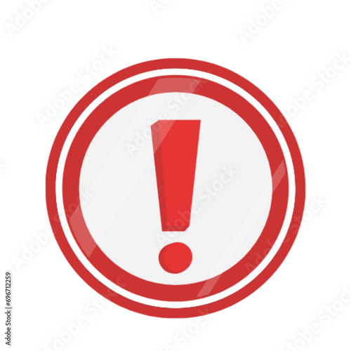 exclamation danger sign