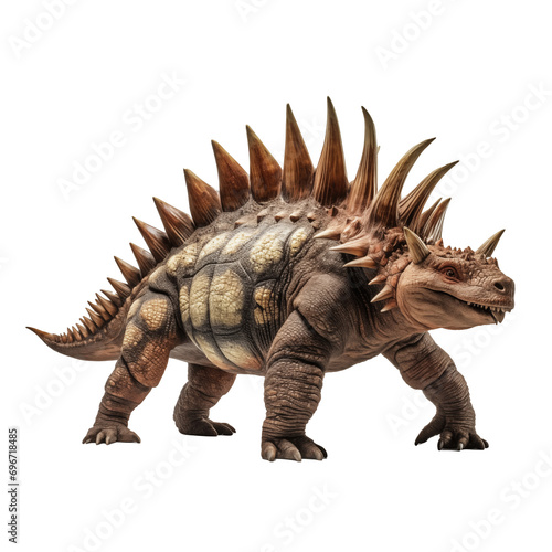 stegosaurus dinosaur 3d render © Paundra