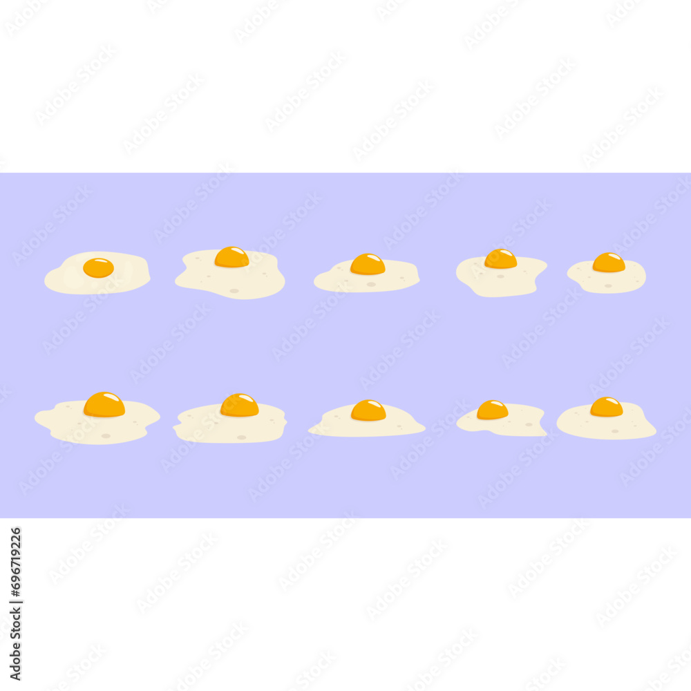 Scrambble Egg Illustration
