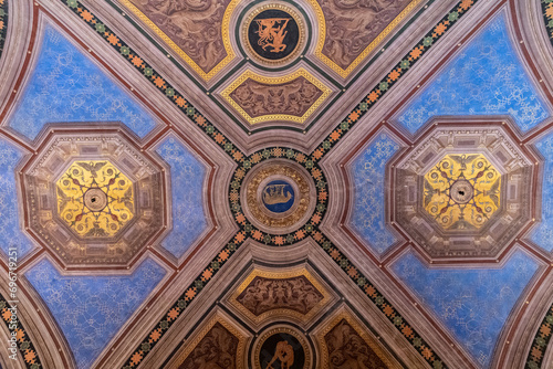 Plafond église Rome italie