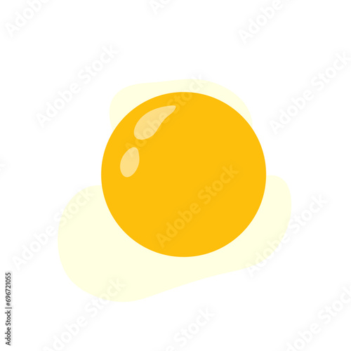 Fried Egg Illustration