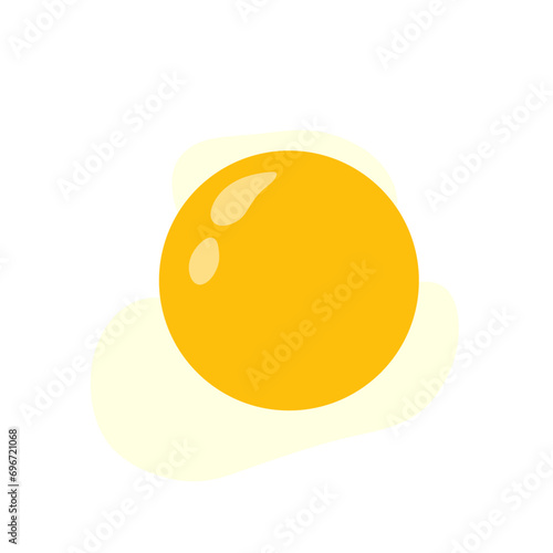 Fried Egg Illustration