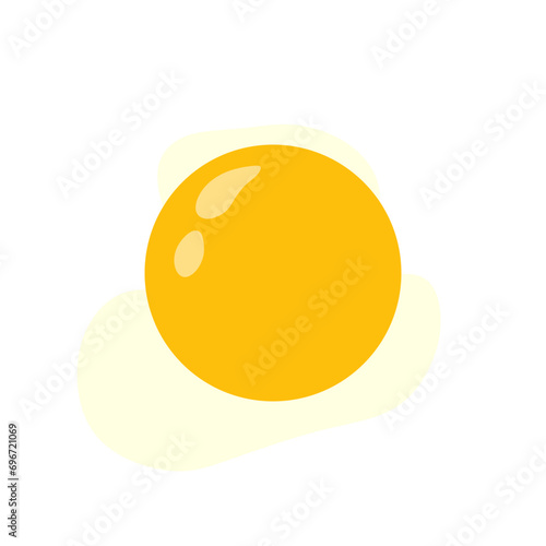 Fried Egg Illustration