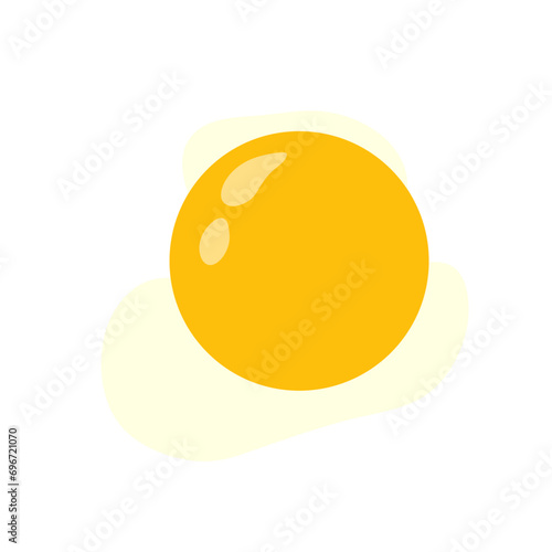 Fried Egg Illustration