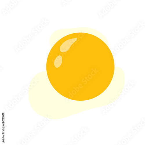 Fried Egg Illustration