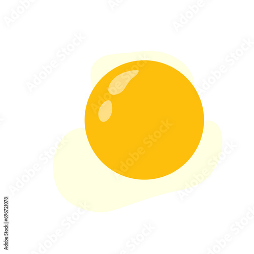 Fried Egg Illustration