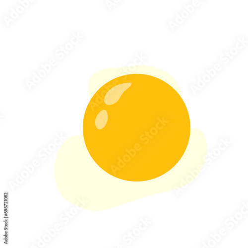 Fried Egg Illustration