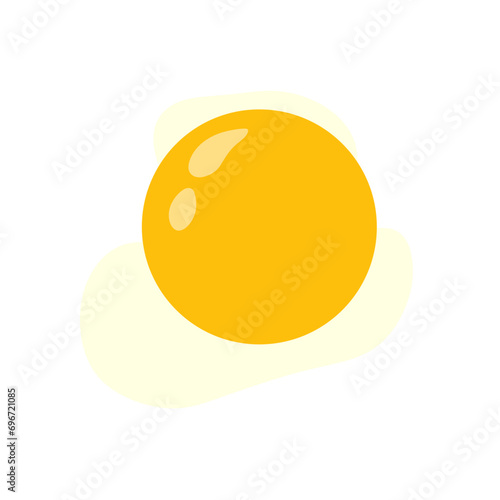 Fried Egg Illustration