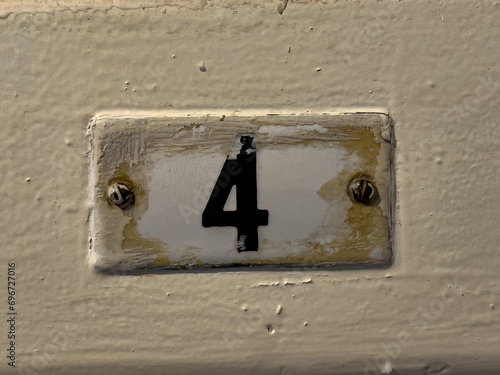 Number on the door