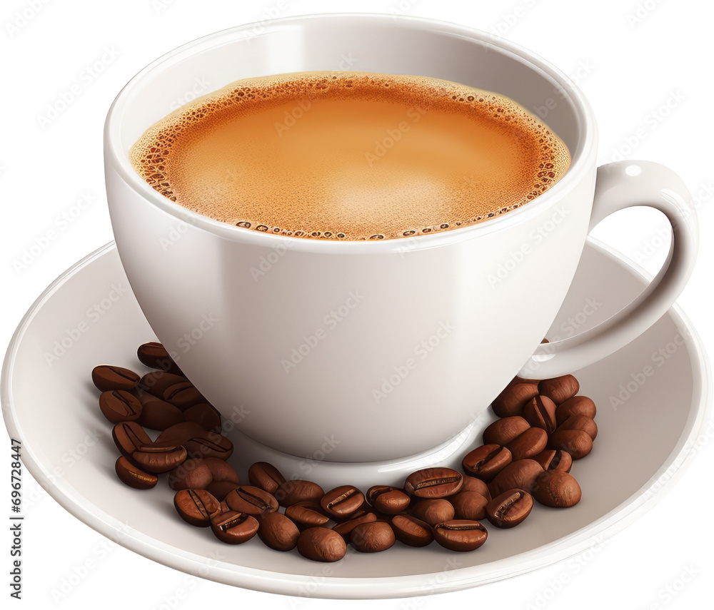 hot coffee isolated on transparent background hot coffee isolated on transparent background