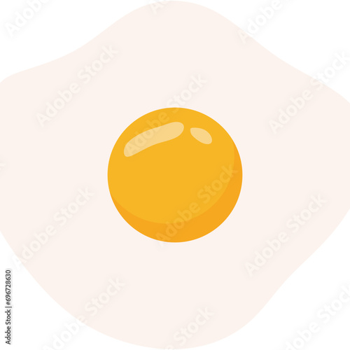 Fried Egg Illustration