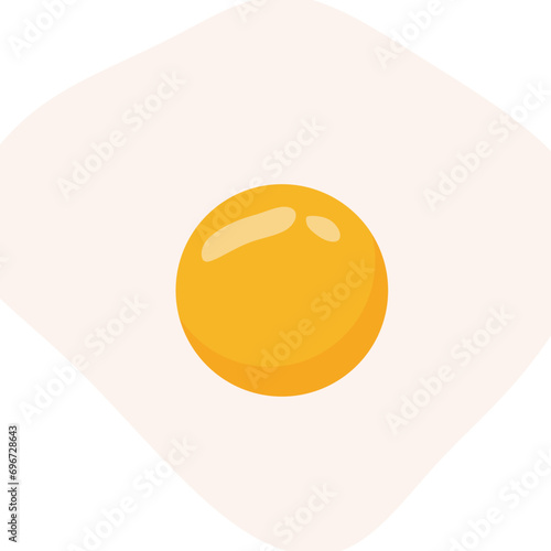Fried Egg Illustration
