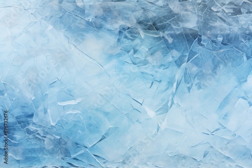 A painting of a blue and white background. Suitable for various design projects