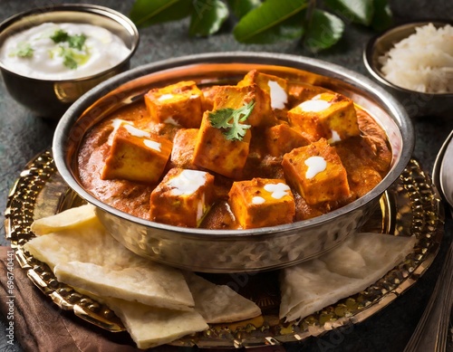 Kadai Paneer Dish