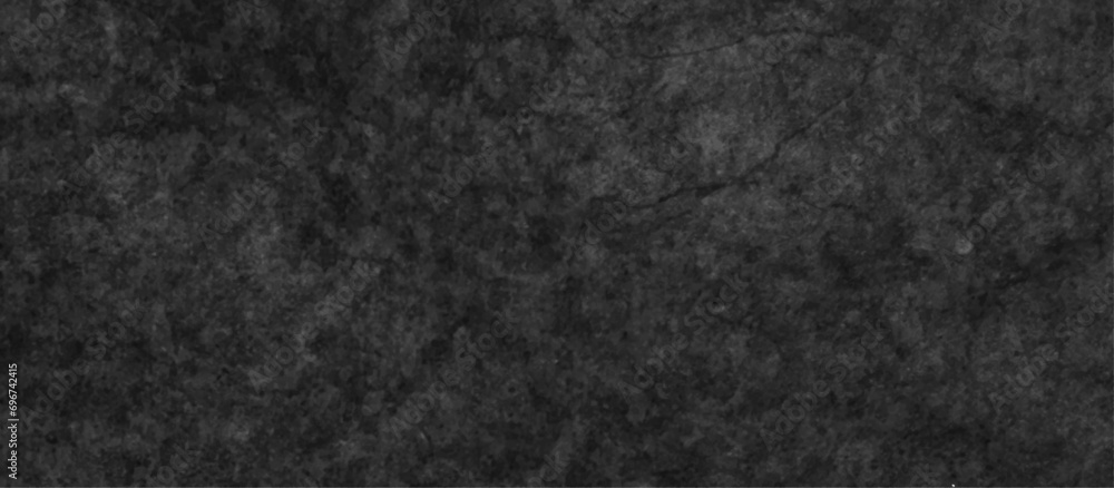 Fototapeta premium Abstract dark black slate concrete floor or old grunge texture, Panorama of black aged wall or concrete texture pattern background, Old stained cement texture, concrete texture as a concept of design.