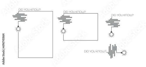 did you know sign on white background	