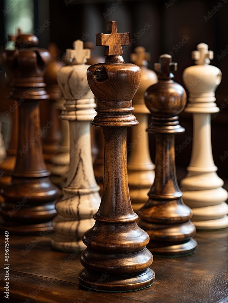 Strategic Chess Pieces: Embellish Your Intellectual Game Room with Classic Elegance Strategic Chess Pieces: Embellish Your Intellectual Game Room with Classic Elegance