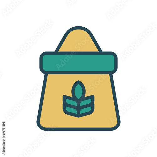 Wheat icon design concept