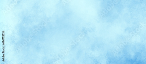 Blue cloud texture with soft tiny stains, sky blue cloud foggy fume on blue sky, Sky pattern with watercolor splashes, cloudy Grunge effect Aquarelle paint paper textured, abstract painted watercolor.