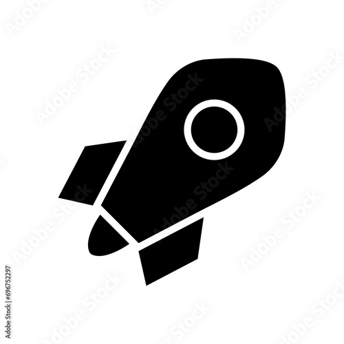 Rocket icon design template