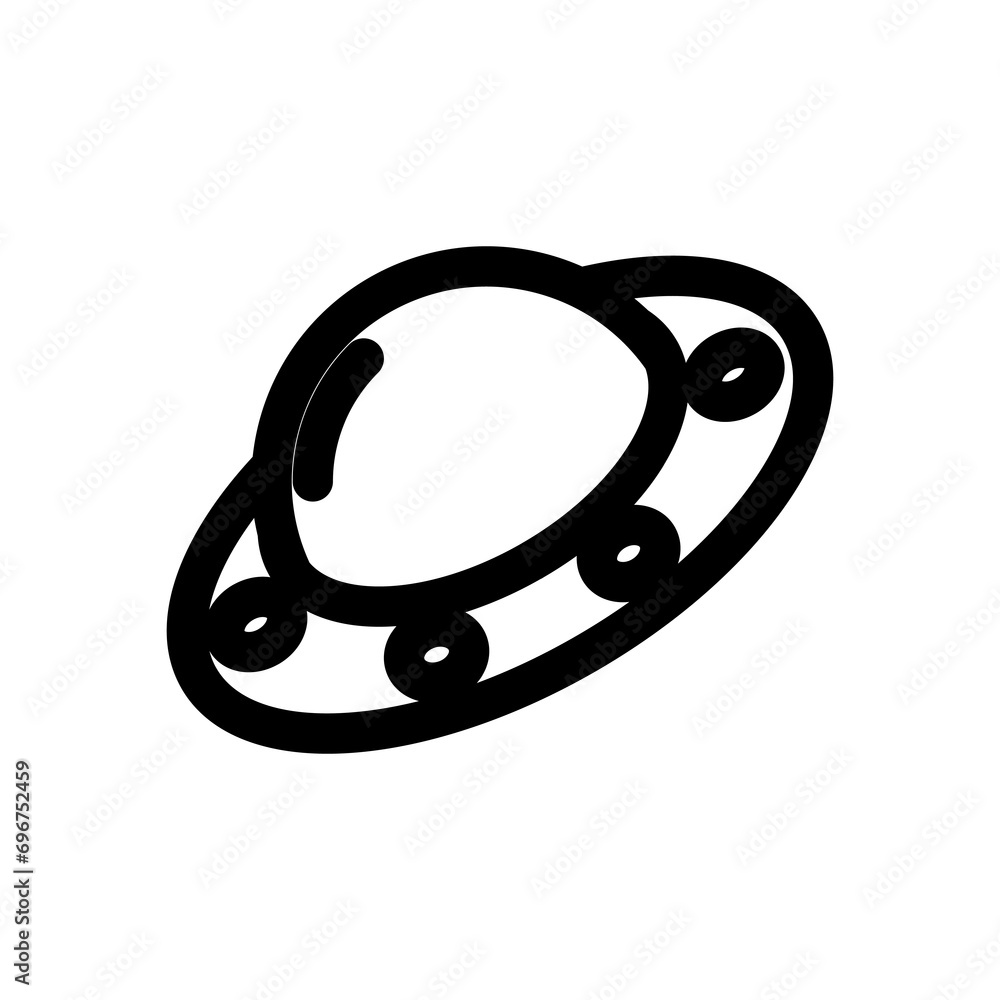 UFO icon design template UFO icon design template