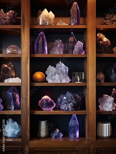 Wallpaper Mural Crystal Formations: Mineral Structures for a Captivating Collector's Room Torontodigital.ca