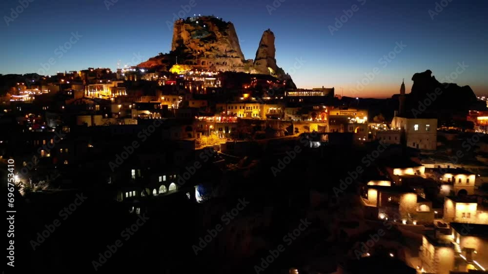 Uçhisar is a town in the Nevşehir District, Nevşehir Province in
