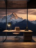 Invigorating High-Altitude Mountain Peaks: An Office Oasis