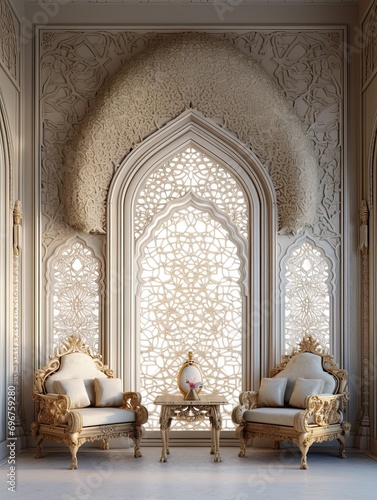 Taj Mahal: Regal Architectural Marvel for Living Rooms © Michael