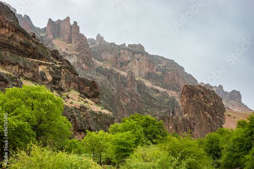 Succor Creek State Natural Area on a Foggy May Morning photo