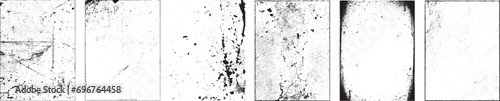 Grunge Urban Backgrounds set.Texture Vector.Dust Overlay Distress Grain ,Simply Place illustration over any Object to Create grungy Effect .abstract,splattered , dirty, texture for your design. 