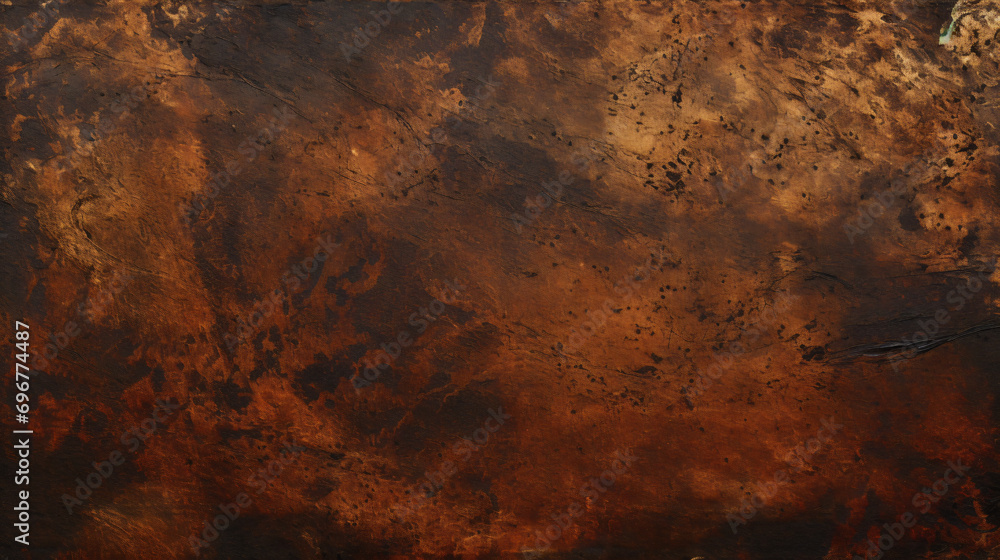 Old grunge copper bronze rustic texture dark blackground - obrazy, fototapety, plakaty 