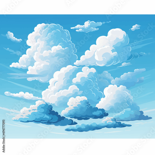 sky, cloud, blue, clouds, white, nature, weather, sun, day, cloudscape, light, air, fluffy, heaven, summer, cloudy, sunlight, cumulus, space, atmosphere, bright, beautiful, abstract, sunny, high