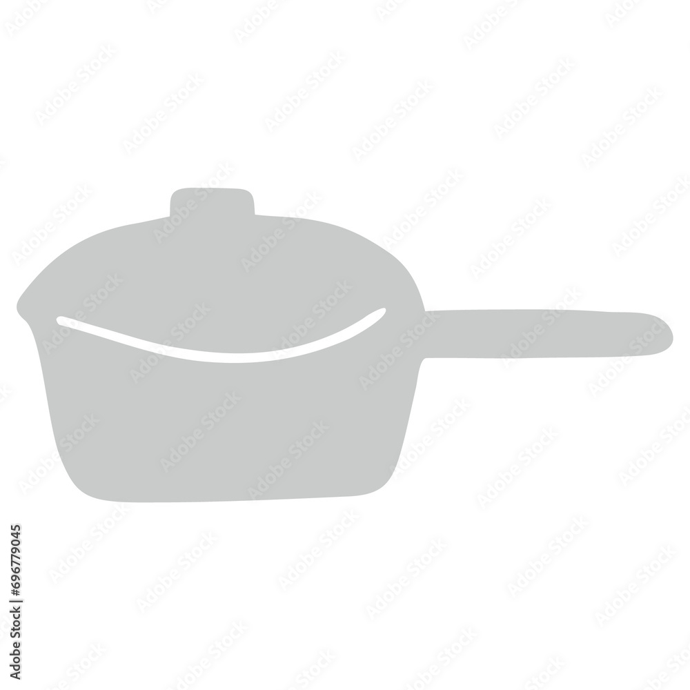 手描きの片手鍋