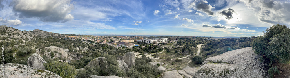 Panoramica Sierra de madrid